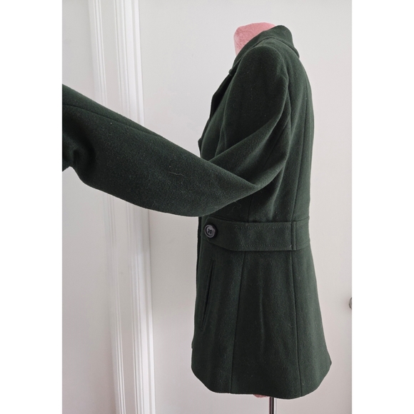 Wool Pea Coat Peacoat Kenneth Cole Reaction Size 6 - Picture 4 of 7